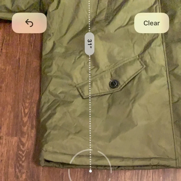 Minus Zero Women’s Parka Expedition Jacket Olive Green Sz 3X New - Picture 8 of 12